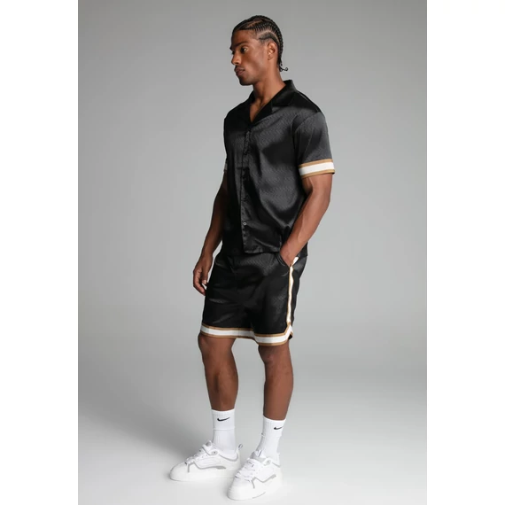 Siksilk Black Resorts Shirt