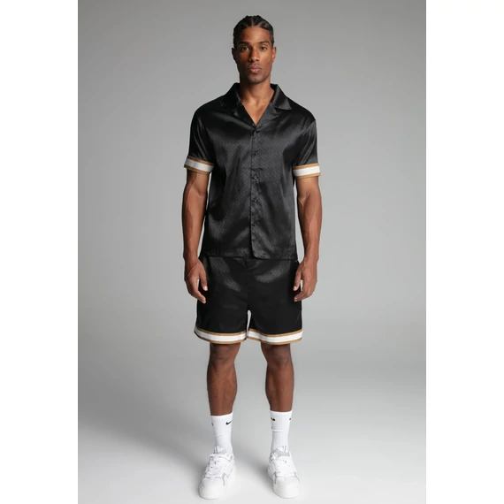 Siksilk Black Resorts Shirt