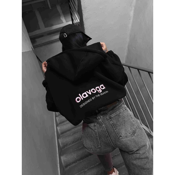 Olavoga Tulip cipzáros pulóver