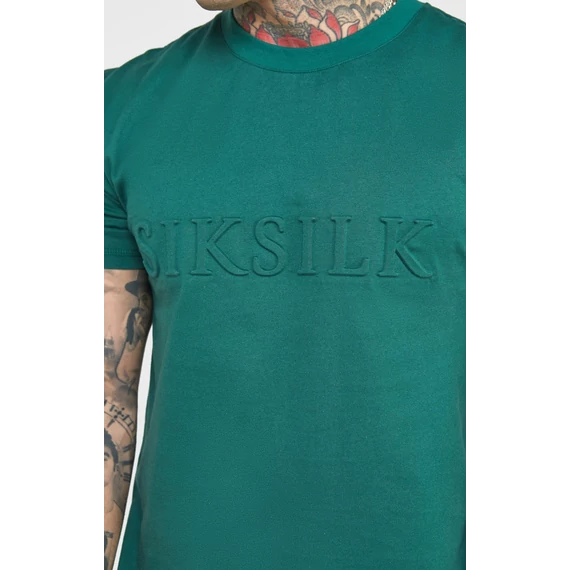 Siksilk Green Embossed póló